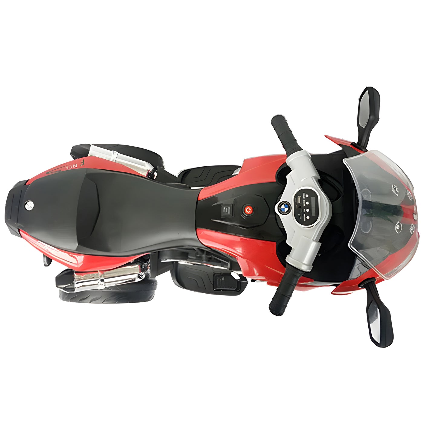 2026 R1200 6V 3 Wheel Electric Kids Ride On Motorcycle Red