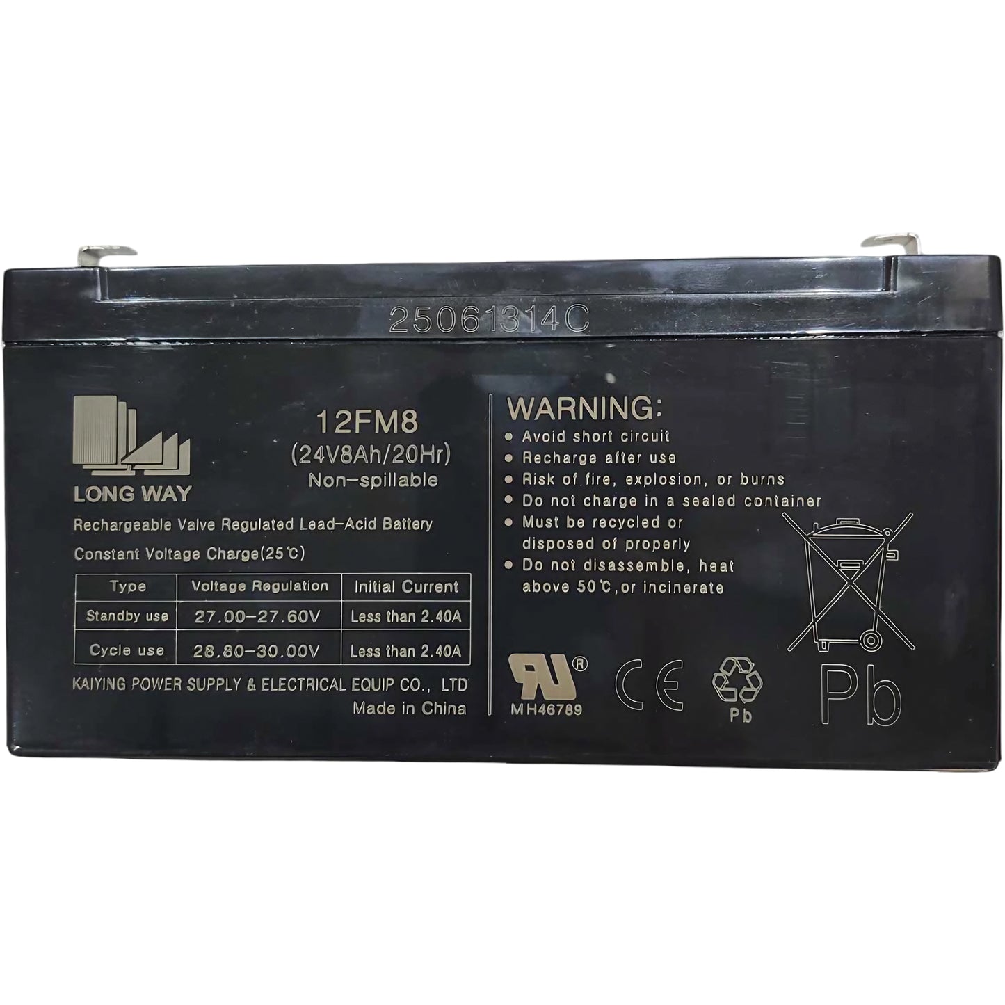 Long Way 24V8AH Battery for Kids Ride on Cars
