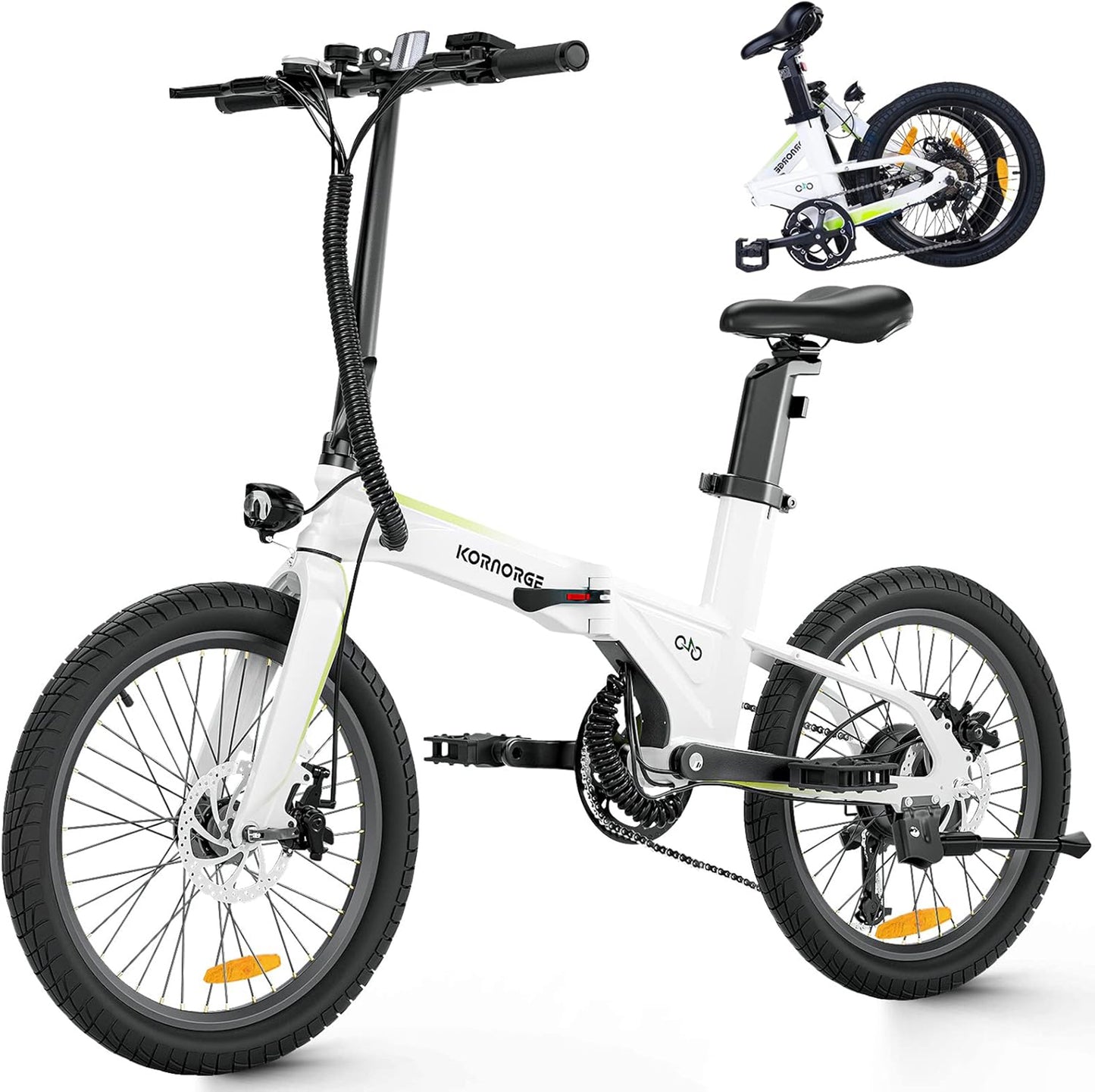 KORNORGE A9 Foldable Electric Bike