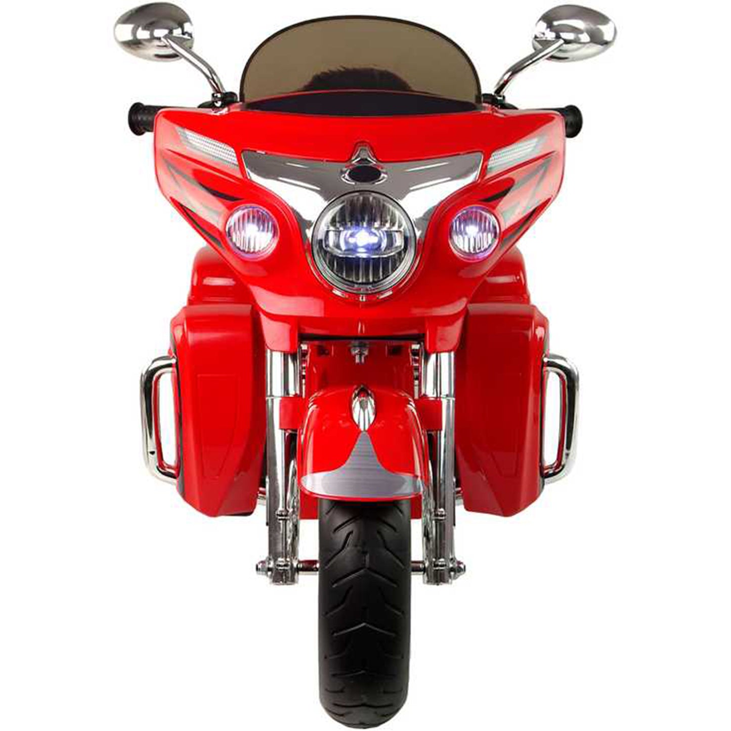 2024 NEL R1800 12V 3 Wheel Electric Kids Ride On Motorcycle Red