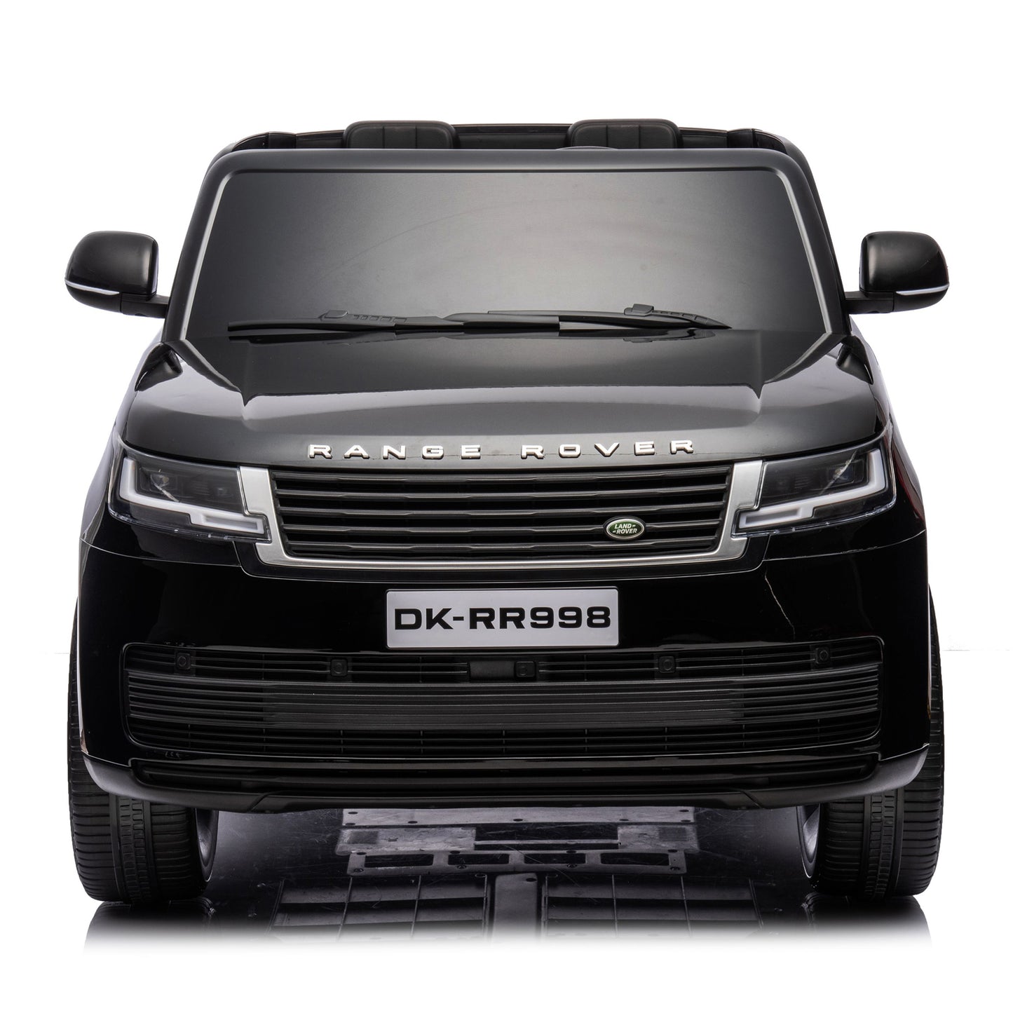 Licensed Range Rover ZB-998 Matte Edition 24V DELUXE Two Seater Ride on Car Leather Seat Rubber Wheel Black