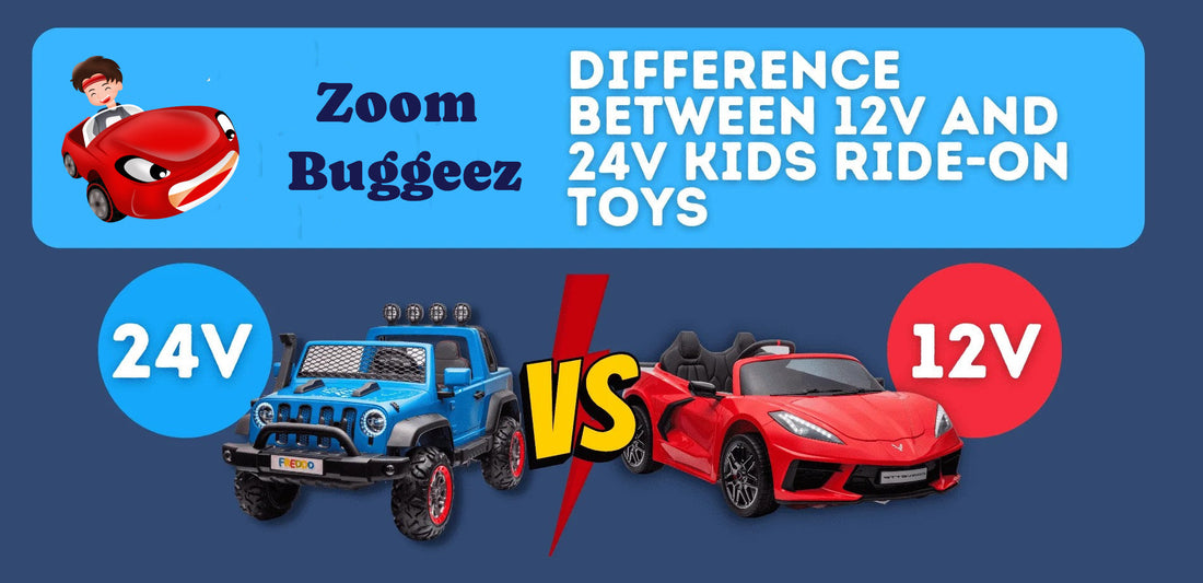 12V vs. 24V Ride-On Cars: The Ultimate Buying Guide for Parents
