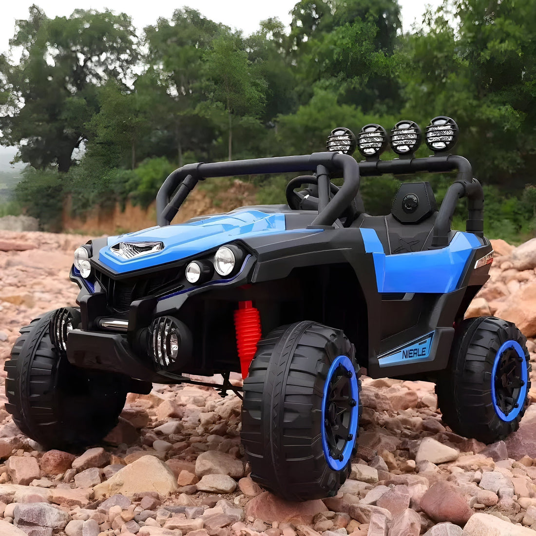 24V 4x4 Two-Seater UTV: Premium Off-Road Ride-On for Kids