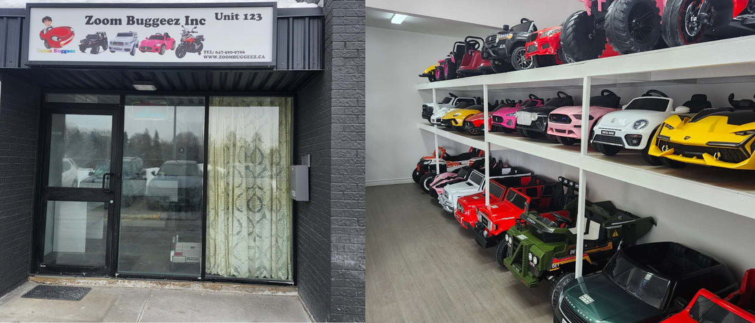 Why Buy Your Kids’ Ride-On Car from a Local Store Like Zoom Buggeez?
