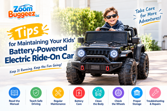 Tips for Maintaining Your Kids Battery Electric Ride on Car