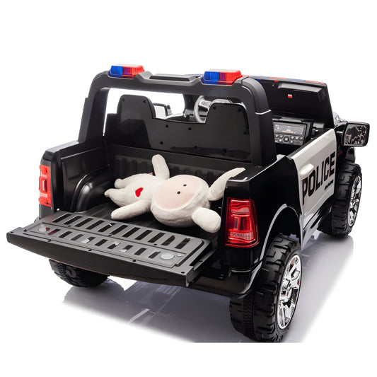 RAM 3500 Police Truck 24V 4x4 Ride-On Car: The Ultimate Adventure Vehicle for Young Officers