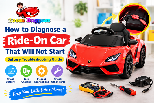 How to Diagnose a Ride-On Car That Will Not Start: Battery Troubleshooting Guide