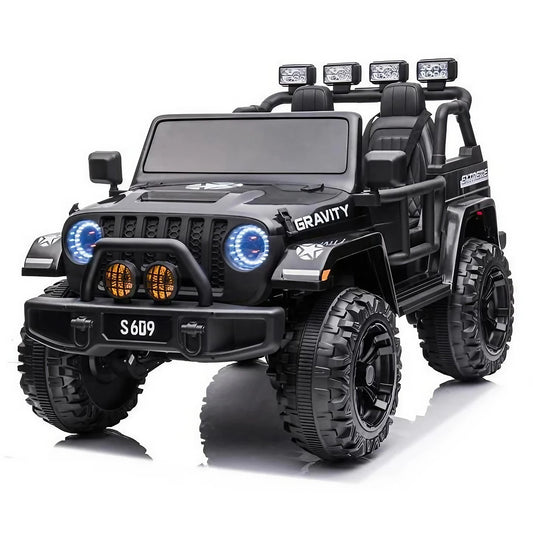 2025 S609 24V Two Seater Electric Kids Ride On Off Road Monster Jeep Truck