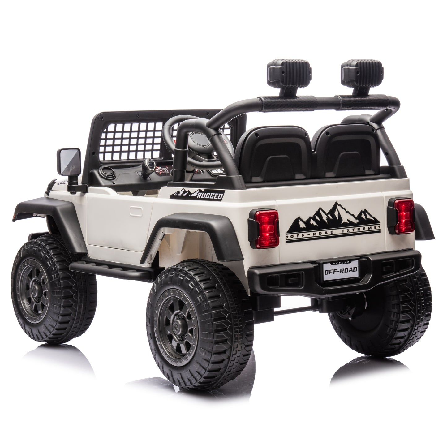2025 NEL-618 12V Electric Kids Ride On Truck Jeep Style (Pre-Order)
