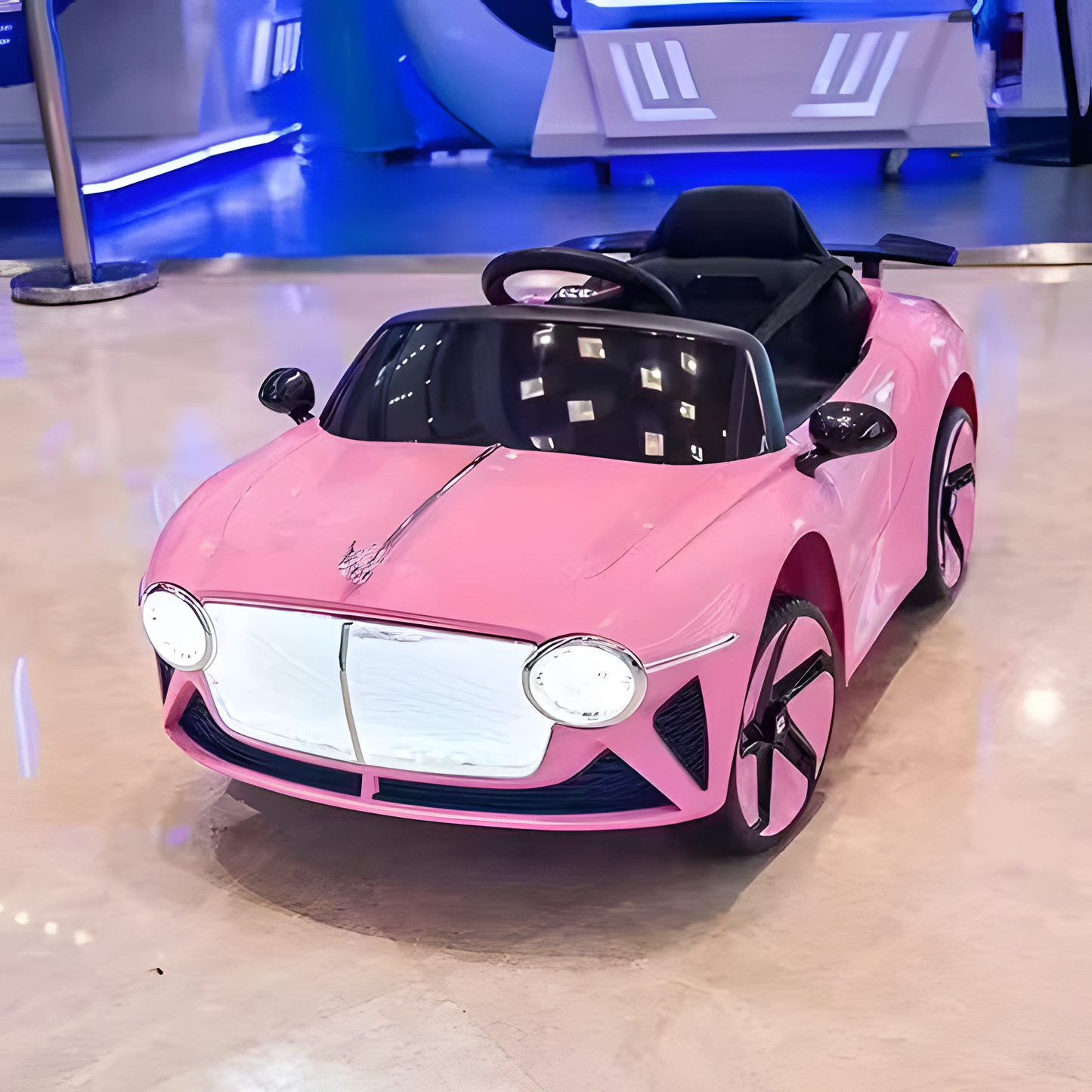 Bentley Style 12V NEL-6688  Kids Ride On Car Pink
