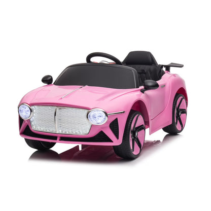 Bentley Style 12V NEL-6688  Kids Ride On Car Pink