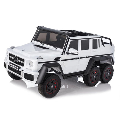 2025 Licensed Mercedes Benz AMG G63 G Wagon 6 Wheel 24V DELUXE Two Seater Kids Ride On Car
