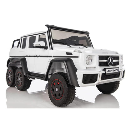2025 Licensed Mercedes Benz AMG G63 G Wagon 6 Wheel 24V DELUXE Two Seater Kids Ride On Car
