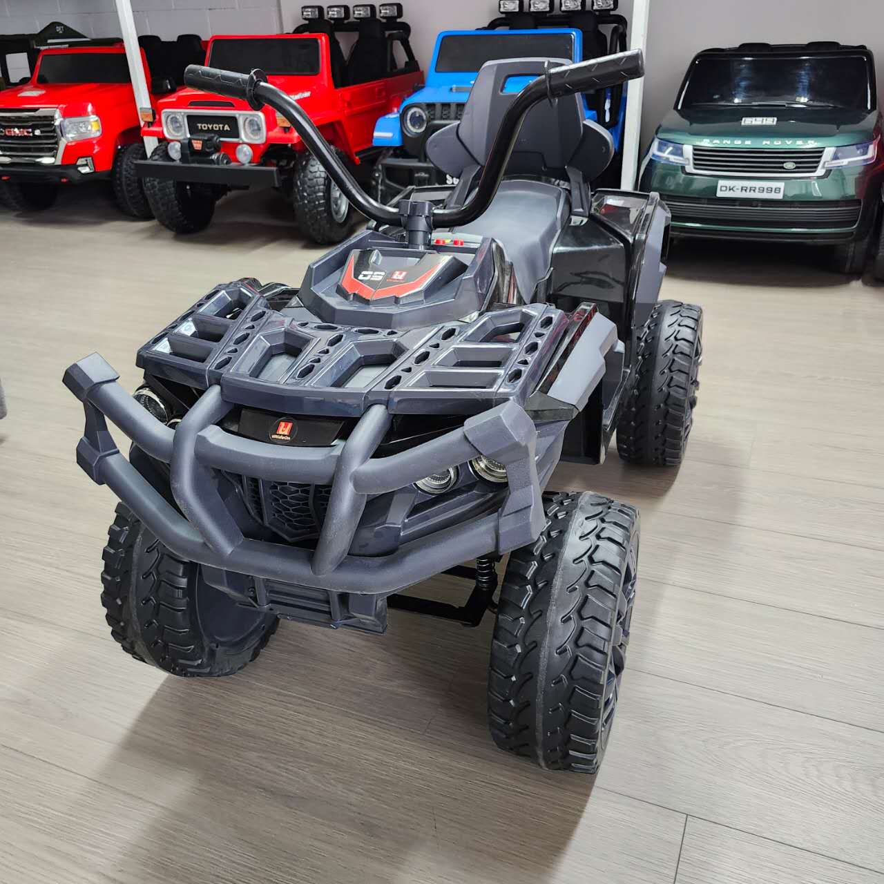ATV UU01 24V Off-Road Kids Ride On ATV Black