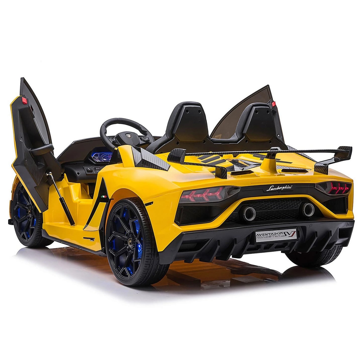 2025 Lamborghini Aventador SVJ 24V Two Seater Ride on Car