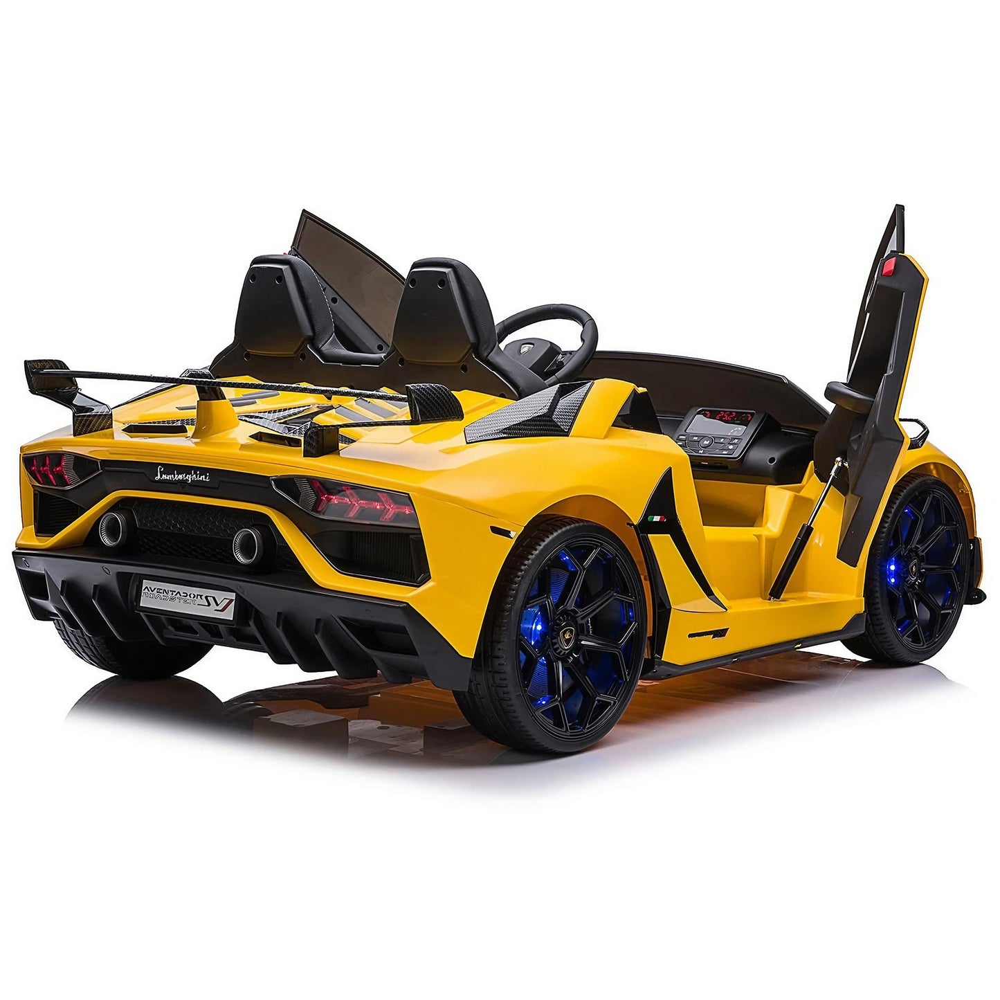 2025 Lamborghini Aventador SVJ 24V Two Seater Ride on Car