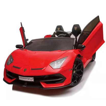 2025 Lamborghini Aventador SVJ 24V Two Seater Ride on Car