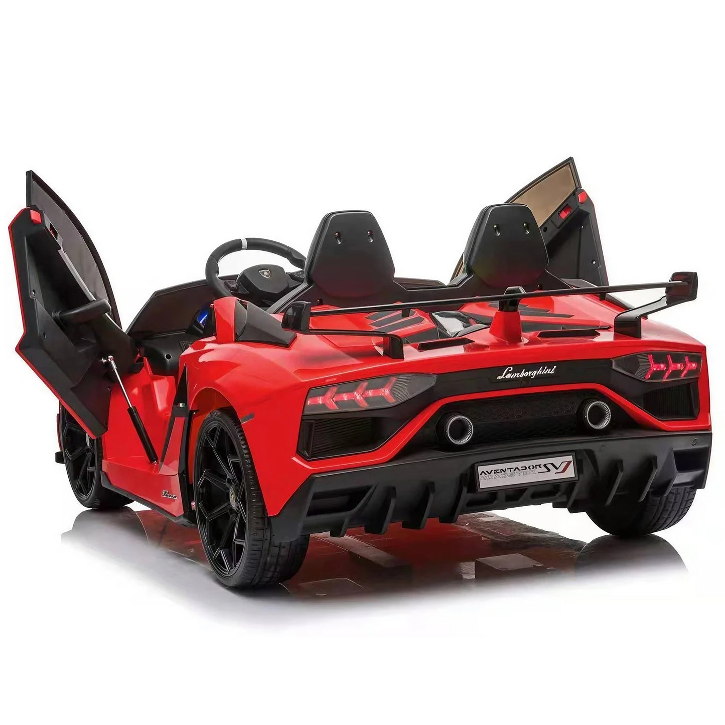 2025 Lamborghini Aventador SVJ 24V Two Seater Ride on Car