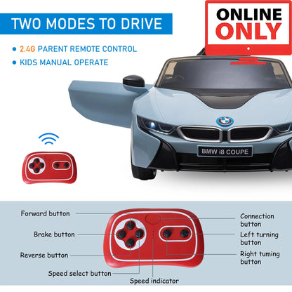6V ZB118V80 BMW I8 Coupe Kids Electric Ride On Car Age 1-4 (Online Order Only)