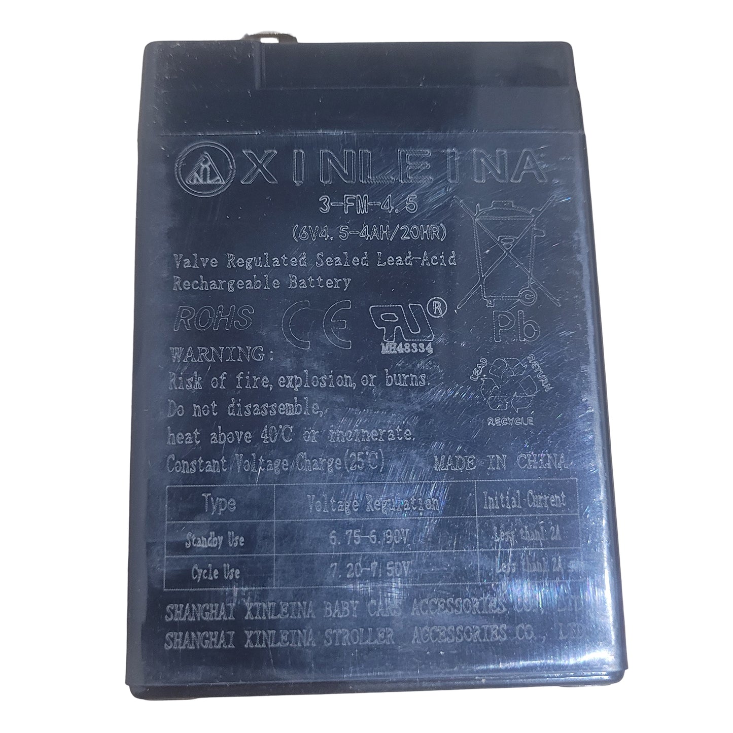 6V4.5AH Battery for Kids Ride on Cars