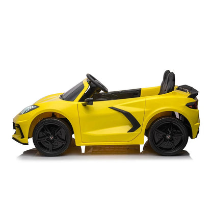 Licensed Chevrolet Corvette C8 24V Two Seater Ride on Car