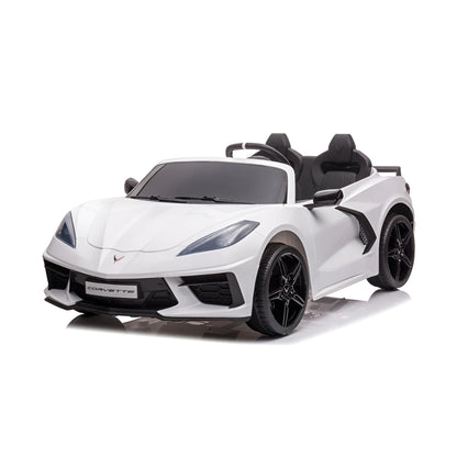 Licensed Chevrolet Corvette C8 24V Two Seater Ride on Car