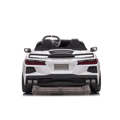Licensed Chevrolet Corvette C8 24V Two Seater Ride on Car