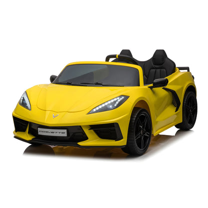 Licensed Chevrolet Corvette C8 24V Two Seater Ride on Car