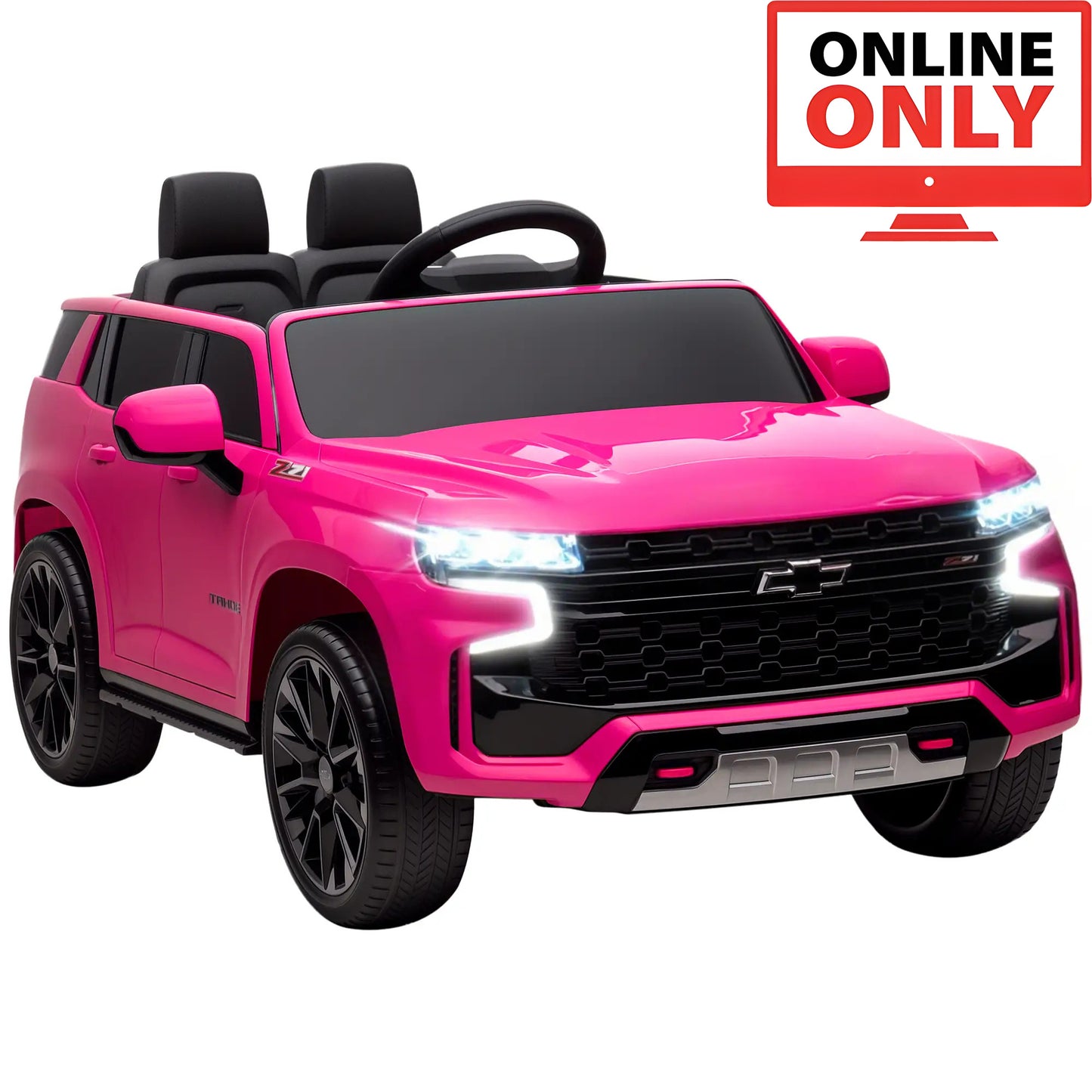 12V ZB237V80 Licensed Chevrolet Tahoe Ride on Car Age 1-4 (Online Order Only)