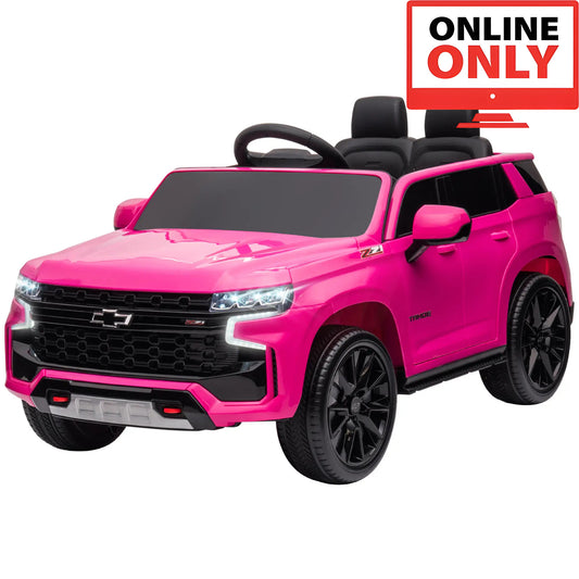12V ZB237V80 Licensed Chevrolet Tahoe Ride on Car Age 1-4 (Online Order Only)