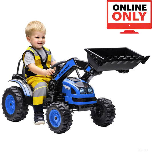 6V ZB167V80 Powered Digger Ride On Excavator Tractor Age 1-4 (Online Order Only)