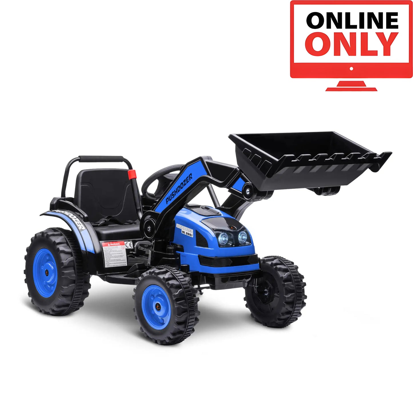 6V ZB167V80 Powered Digger Ride On Excavator Tractor Age 1-4 (Online Order Only)