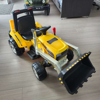 Excavator Digger S617 12V Kids Ride On Tractor with Detachable Trailer