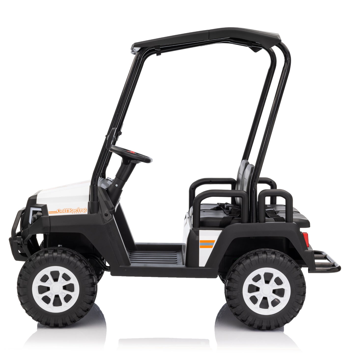 Golf Buggy Cart ZB-XMX650A 24V 4x4 Four Seater Kid Ride on Car Leather Seat Rubber Wheel