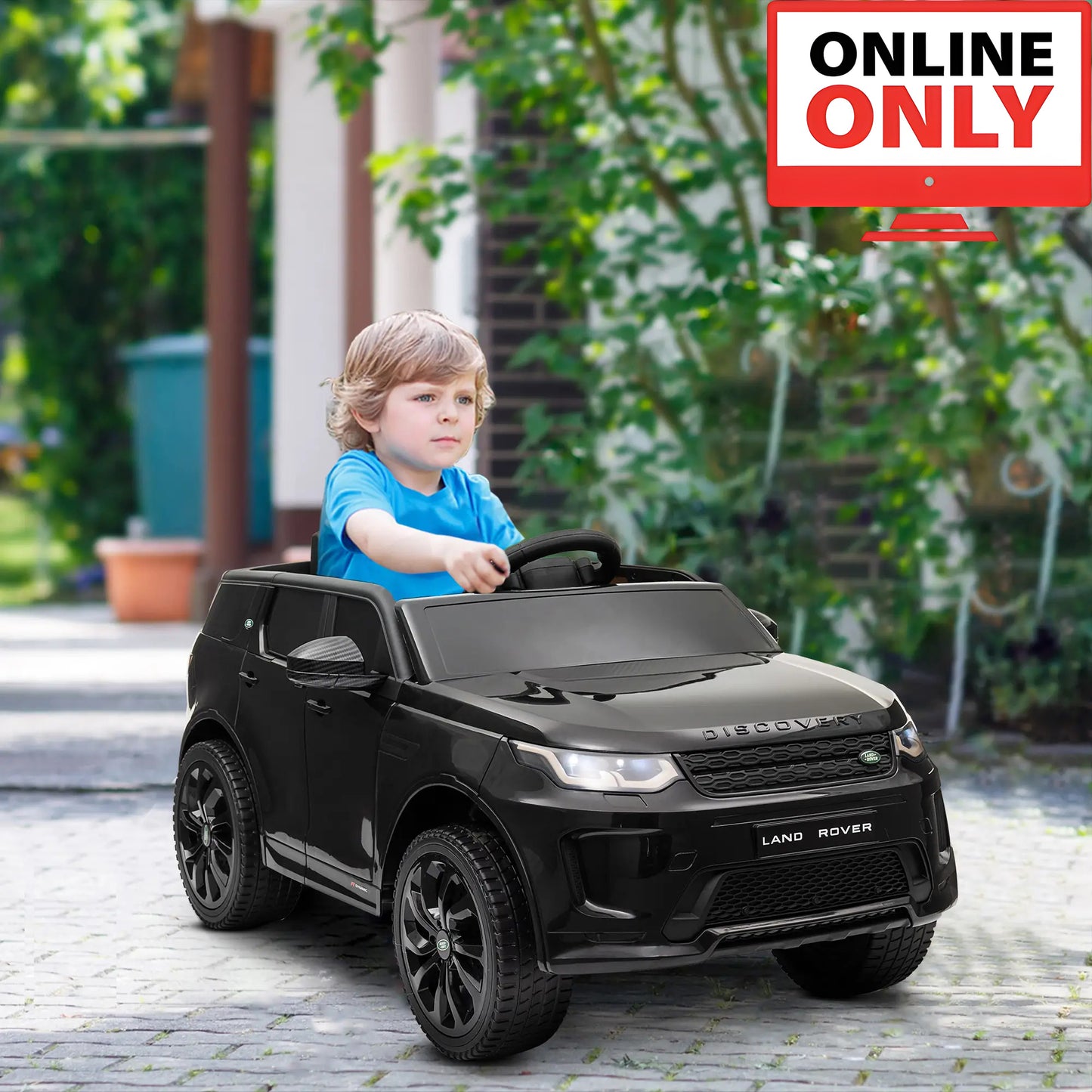 12V ZB343V80 Licensed Land Rover Discovery Sport Ride on Car Age 1-4 (Online Order Only)
