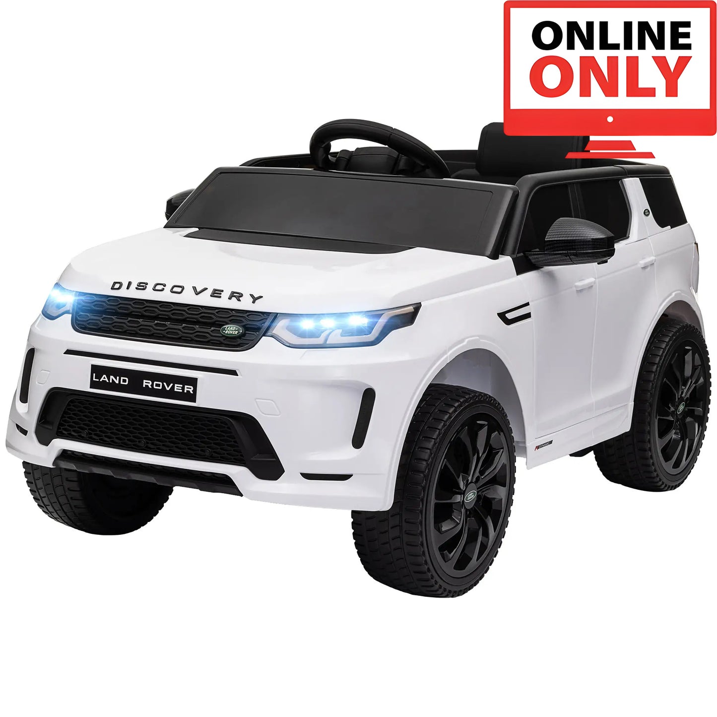 12V ZB343V80 Licensed Land Rover Discovery Sport Ride on Car Age 1-4 (Online Order Only)