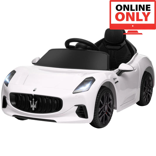 12V ZB345V80 Licensed Maserati Gran Turismo Ride on Car Age 1-4 (Online Order Only)