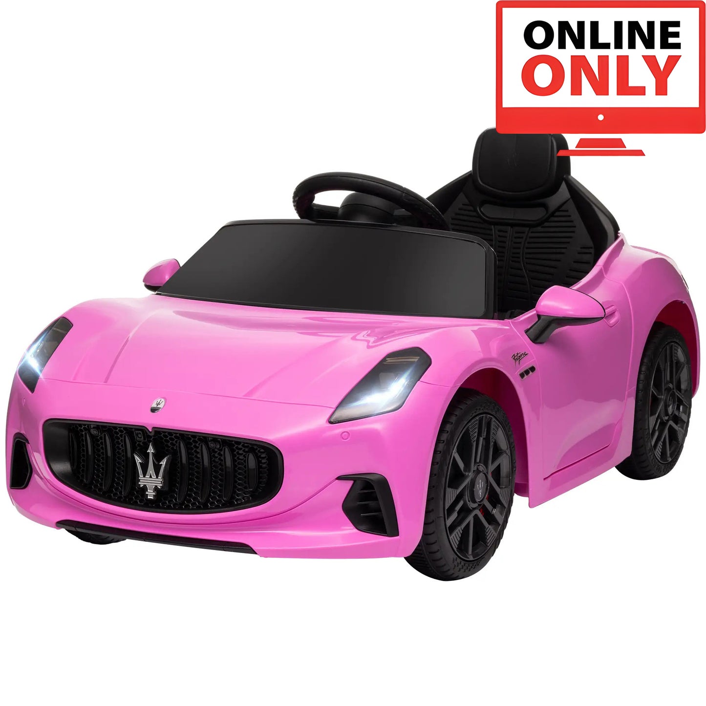 12V ZB345V80 Licensed Maserati Gran Turismo Ride on Car Age 1-4 (Online Order Only)