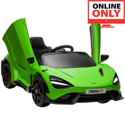 12V ZB346V80 Licensed McLaren 765LT Ride on Car Age 1-4 (Online Order Only)