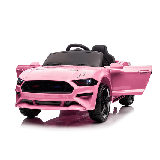 2024 Mustang Style 12V DELUXE Kids Ride On Car Pink