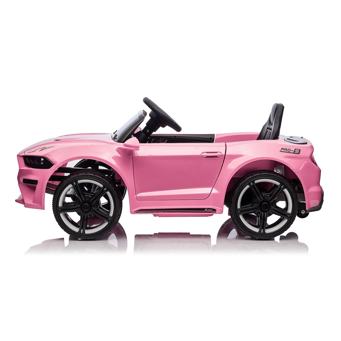 2024 Mustang Style 12V DELUXE Kids Ride On Car Pink