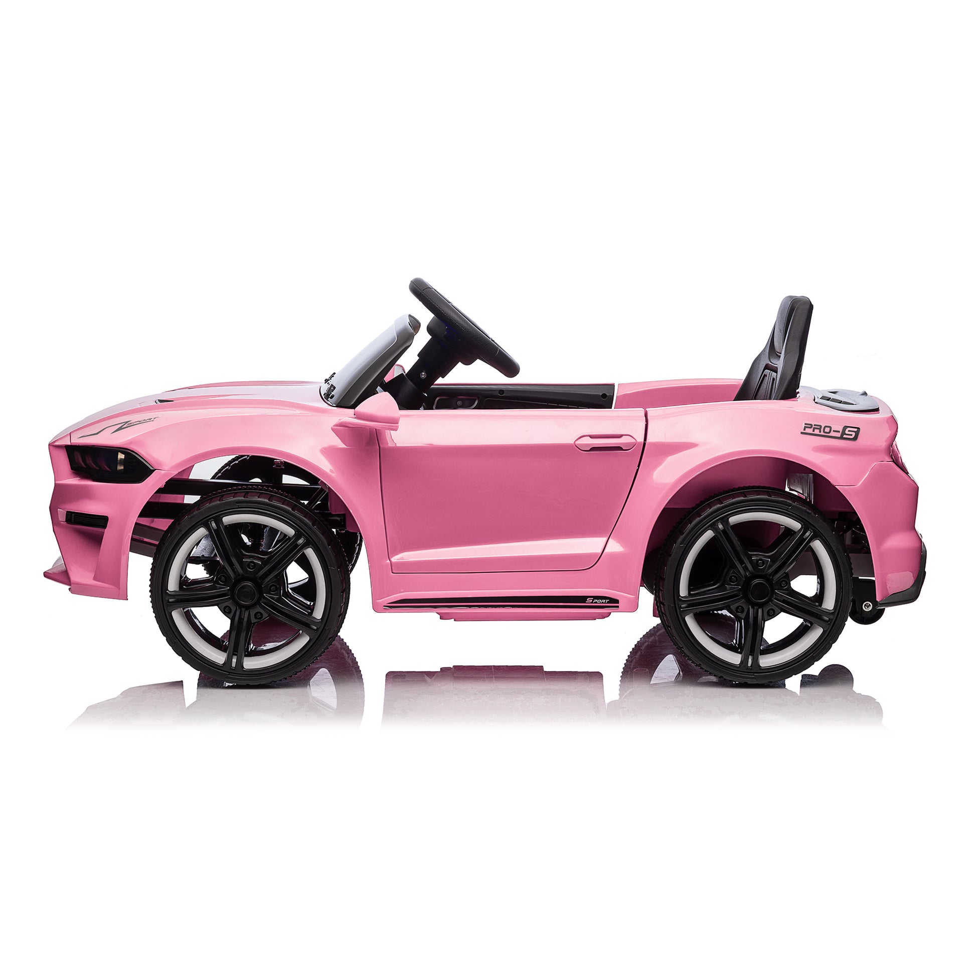 2024 Mustang Style 12V DELUXE Kids Ride On Car Pink