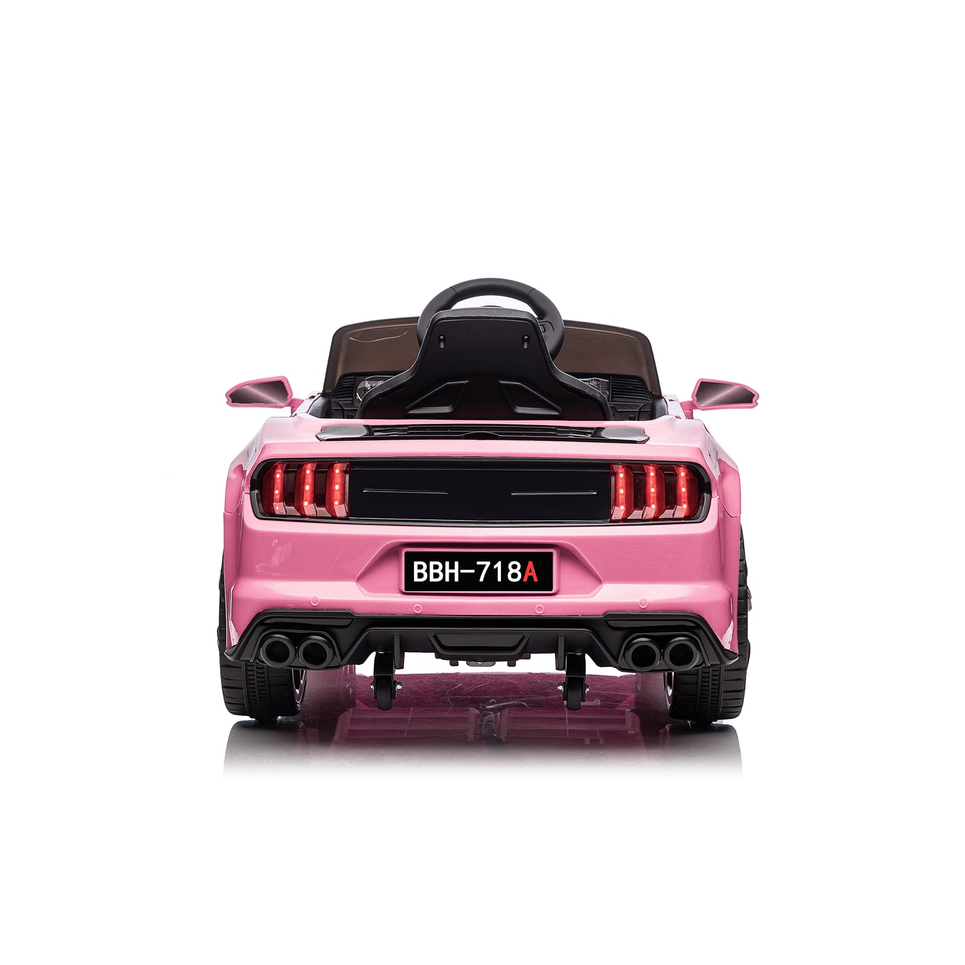 2024 Mustang Style 12V DELUXE Kids Ride On Car Pink