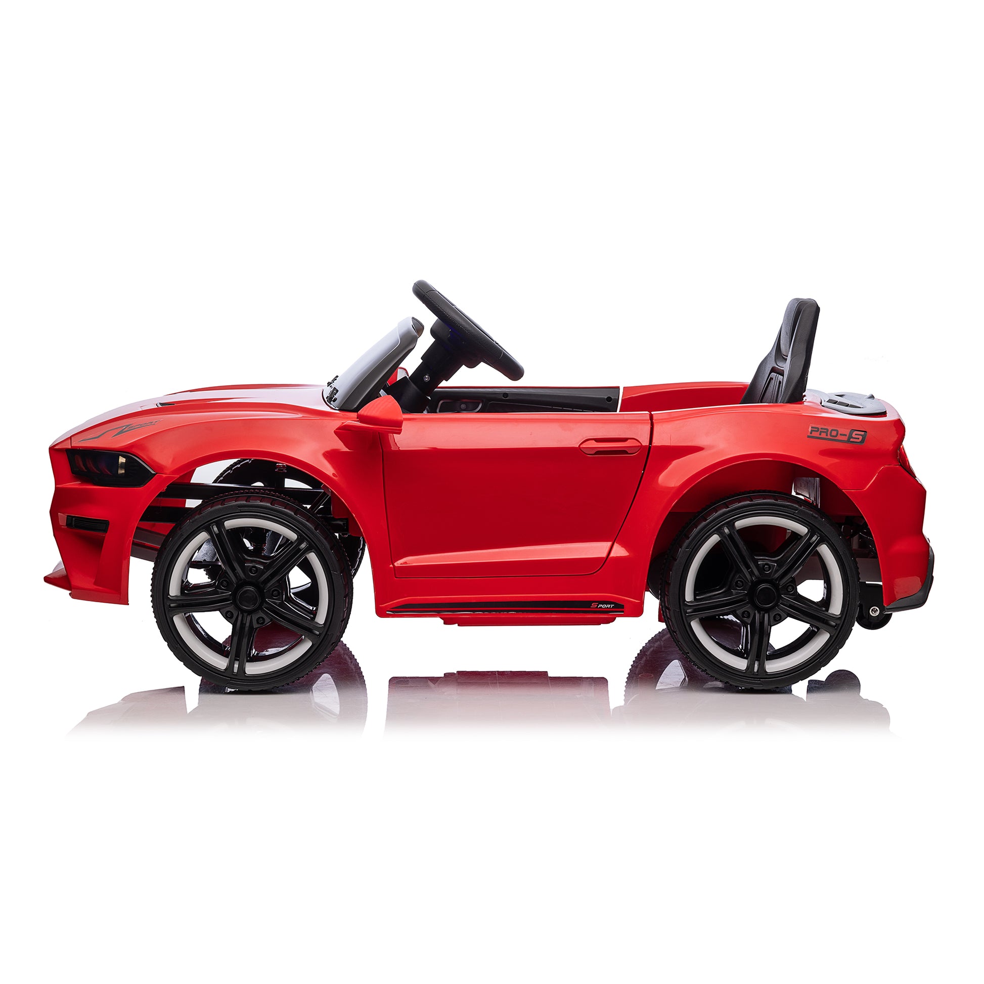 2024 Mustang Style 12V DELUXE Kids Ride On Car 
Red