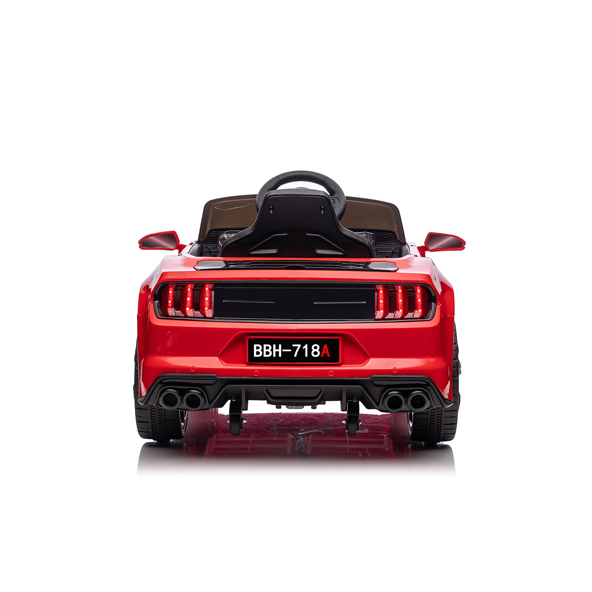 2024 Mustang Style 12V DELUXE Kids Ride On Car 
Red