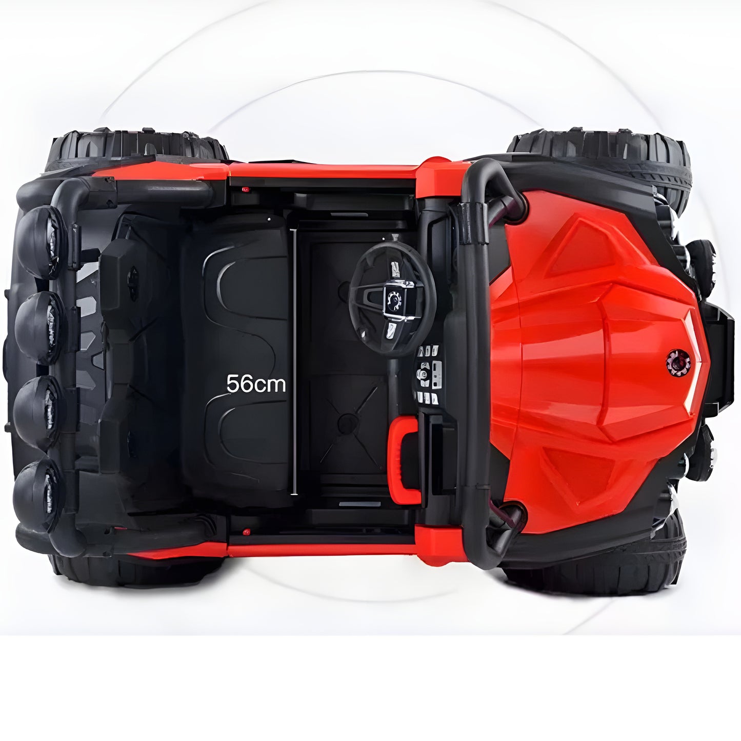 2025 UTV NEL-903 24V Two Seater Extra Large Size 4×4 Off-Road Ride On Car Red