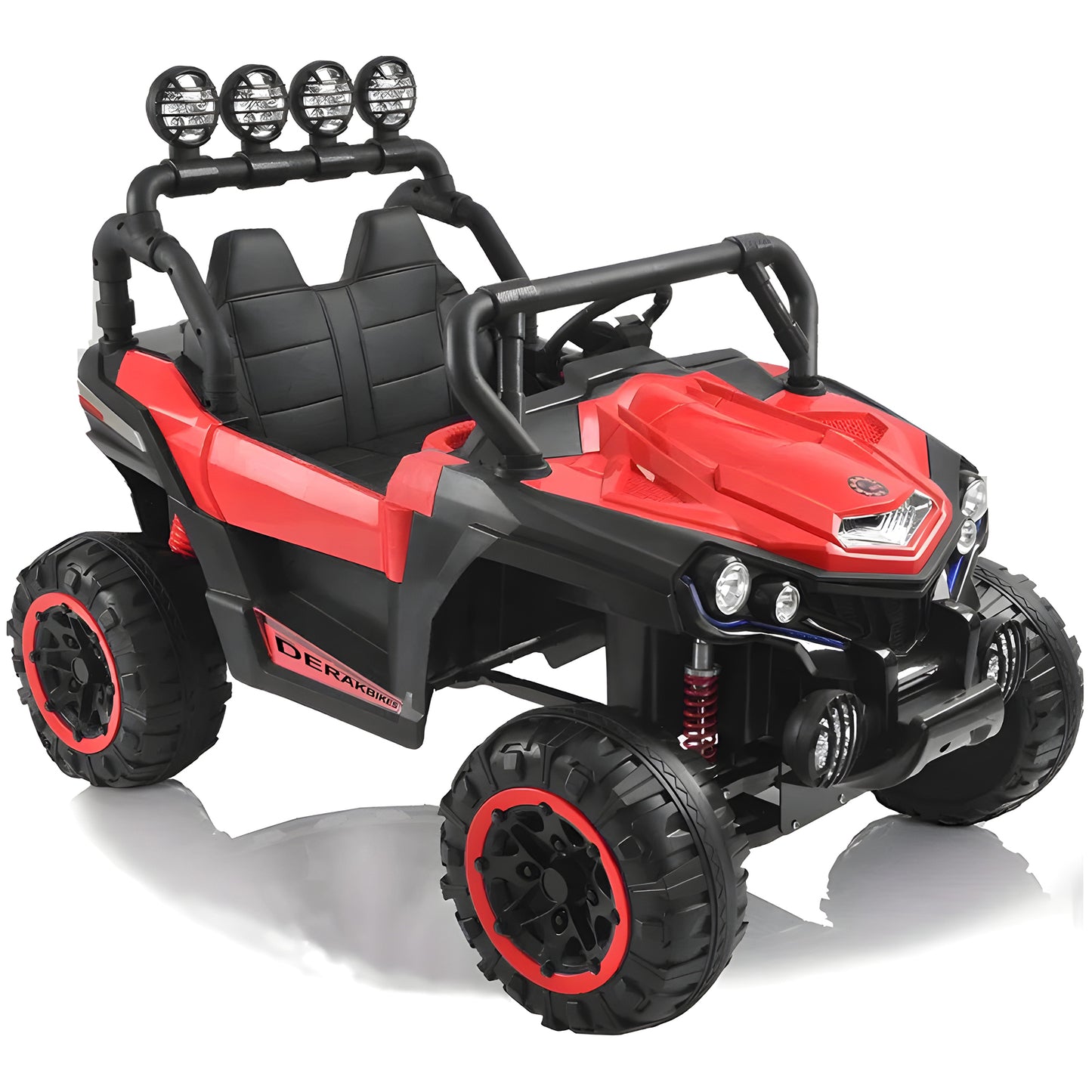 2025 UTV NEL-903 24V Two Seater Extra Large Size 4×4 Off-Road Ride On Car Red