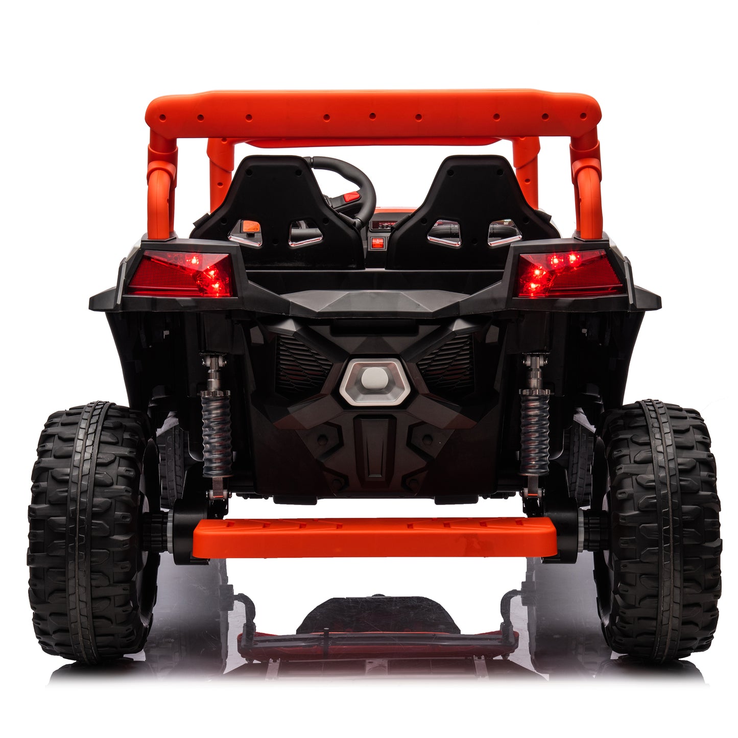 2024 XXL UTV Buggy NEL-913 Two Seater 24V Kid Ride on Car Orange