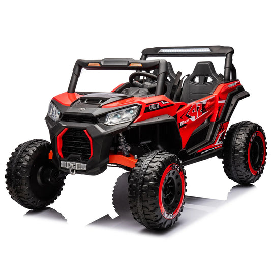 2024 XXL UTV Buggy NEL-913 Two Seater 24V Kid Ride on Car Red