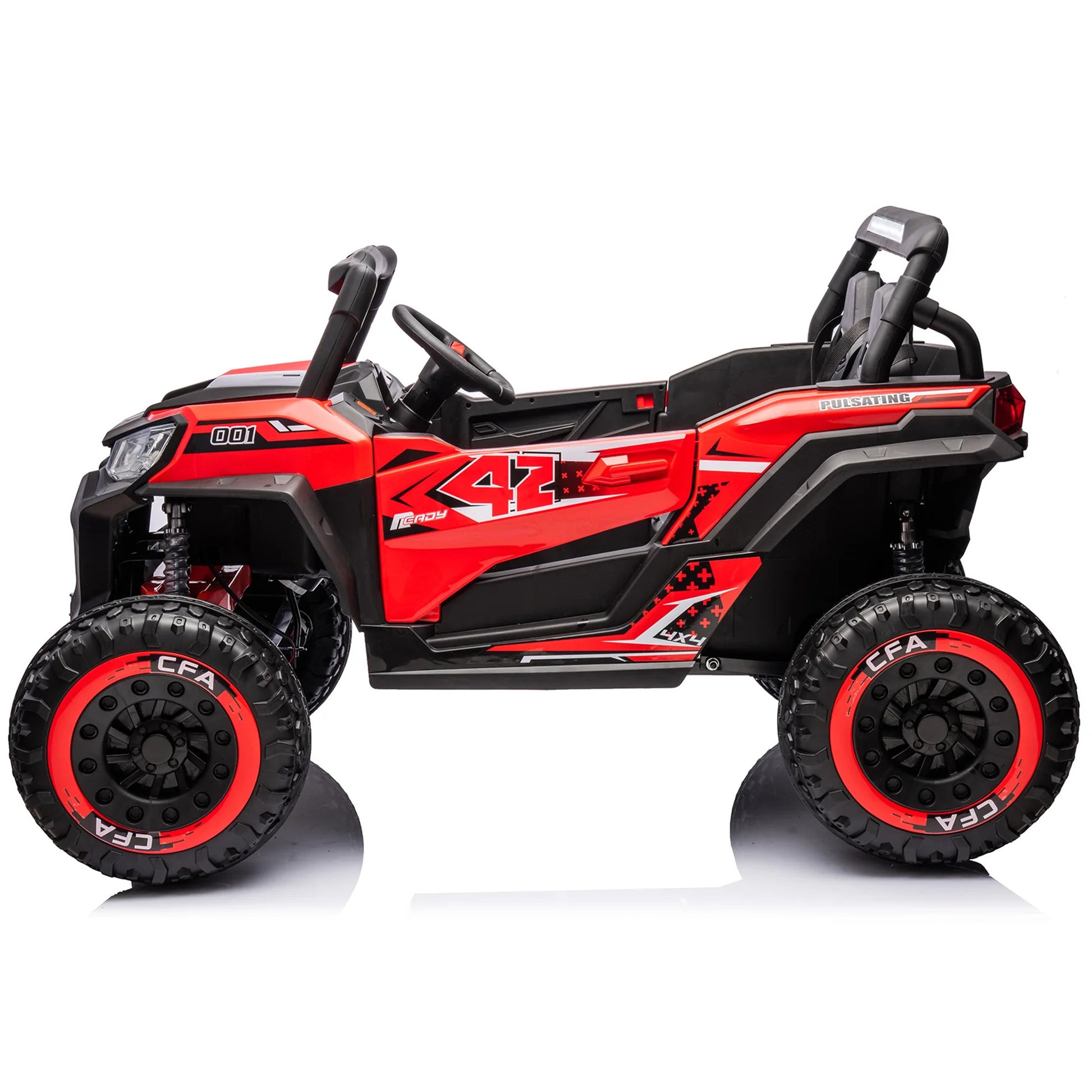 2024 XXL UTV Buggy NEL-913 Two Seater 24V Kid Ride on Car Red